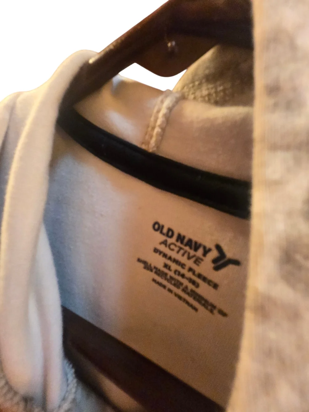 Old Navy Beige Digital Camo Hooded Pullover Boys XL